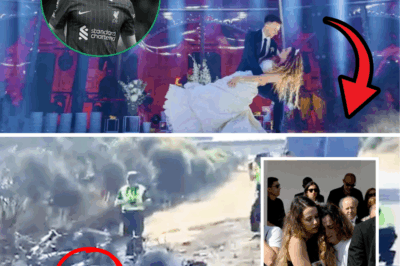 Heartbreaking Farewell: Diogo Jota’s Widow Returns to Fiery Crash Site, Begging the World to Let His Tormented Soul Find Eternal Peace Amid Endless Grief and Media Frenzy