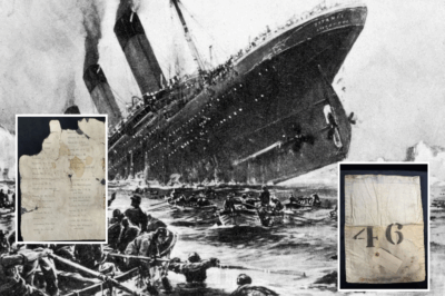 MIRACLE FROM THE DEEP: Sunken Titanic’s ONE-OF-A-KIND First-Class Passenger List – Soaked in Atlantic Horror, Survived the Doomed Ship’s Fatal Plunge – Set to Explode at Auction for OVER $130K! 😱 What Elite Secrets Will It Unleash?