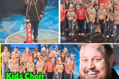 A Moment to Remember: Jelly Roll’s Heartfelt Duet with School Choir Has the Opry Crying!