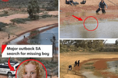 Breakthrough in the Outback: Police Retrieve Gus Lamont’s Shoe from Remote Pond, Sparking New Hope and Heartache
