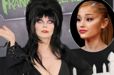 In the shadowy world of celebrity clashes, Elvira calls out Ariana Grande’s “offensive” snub—hoping the pop diva learns humility after a half-hearted apology. What backstage betrayal sparked this horror icon’s lingering grudge?