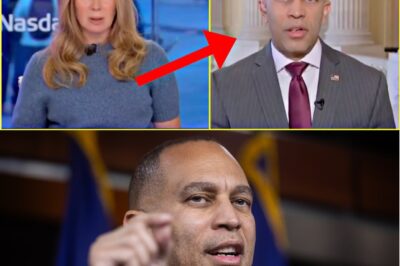 BREAKING – CNBC Brutally Fact-Checks Hakeem Jeffries Live on Air as His Shutdown Lies Get Exposed