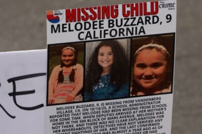  MISSING IN CALIFORNIA — The mother of 9-year-old Melodee Buzzard, who vanished from Vandenberg Village last week, is reportedly refusing to cooperate with investigators