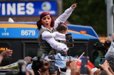 Cardi B’s Heartwarming Baby Hold at Bodega Baddie Event Captures Fans’ Hearts in Washington Heights