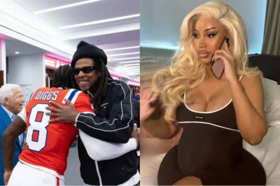 Stefon Diggs Shows Support for Pregnant Cardi B with Jay-Z Photo Amid Nicki Minaj Feud