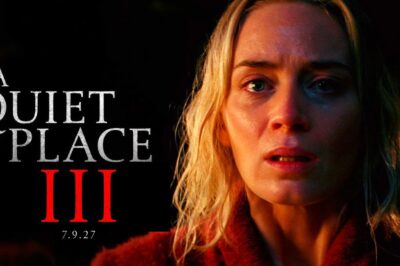 John Krasinski has confirmed he’ll be writing, directing, and producing A Quiet Place Part III, which is set to arrive in theaters on July 9, 2027.