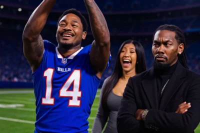 Gridiron Giggles & Glaring Dad: Stefon Diggs’ Touchdown Pose With Cardi B’s Newborn Creates Viral Family Moment on the Sidelines