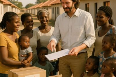 Keanu Reeves Secretly Built 150 Homes for Single Mothers in Kenya – And Banned All Cameras. The Real Reason Will Leave You Speechless