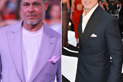 Brad Pitt, 69, Debuts Shocking Platinum Hair & Sleeve Tattoos – Internet Declares Him ‘The Hottest Grandpa Alive’