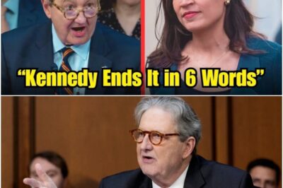 Glasses Off, Gloves Off: How Senator John Kennedy’s One-Liner Dismantled AOC’s Shutdown Stunt and Sparked a Firestorm in Congress