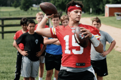 From NFL Superstardom to a Forgotten Hometown Field: Patrick Mahomes’ Secret 48-Hour Mission That Silenced a Dying Team, Transformed Shattered Dreams, and Left a 17-Year-Old Boy Clutching a Note That Could Rewrite Destiny💔🏈