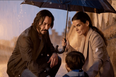 🌧️💖 Rainy Night Rescue: Keanu Reeves & Sandra Bullock Save Abandoned 7-Year-Old, Expose Massive Charity Scam 🚨😱