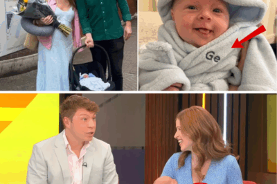 Tiny Tot Takes After TV Star Parents: 2-Month-Old Baby George Already a Natural-Born Broadcaster Prodigy – You Won’t Believe What He Did! 😲👶📺