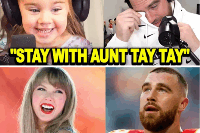 Heart-Melting Magic on the Field: Tearful Little Girl Insists Her ‘Aunt Taylor Swift’ Is Real – Until NFL Star Travis Kelce Crashes the Party with a Jaw-Dropping Surprise That’ll Leave You Sobbing and Smiling!