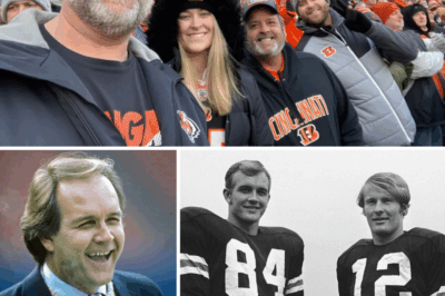 From glory to tears: Bengals legend Bob Trumpy, who scored the team’s first touchdown and drew passionate Super Bowls, retires at 80 – His heartbreaking final whisper to family and fans leaves a huge void in the stadium😢💔