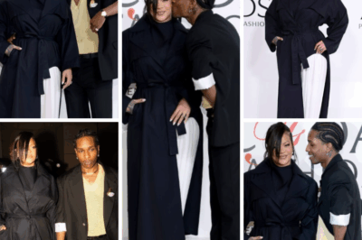 Rihanna Stuns in Alaïa Trench for Post-Baby Red Carpet Debut with A$AP Rocky at 2025 CFDA Fashion Awards