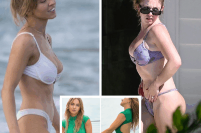 Sydney Sweeney’s hot body on the beach made all the guys turn their heads👙🌊But when they scrolled to the third photo, everyone blushed because of her outfit choice!!!