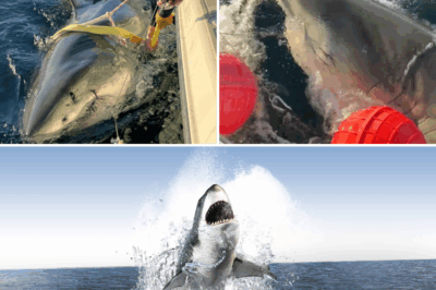 Titan Terror Unleashed: Atlantic’s Monster Shark Contender’s Chilling Dash to Jersey Shore – What Happened Next Will Freeze Your Blood!