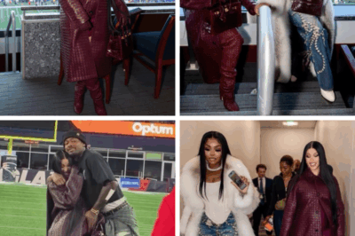 Glam on the Gridiron: Cardi B and T Stylez Shine at Patriots Game Supporting Stefon Diggs
