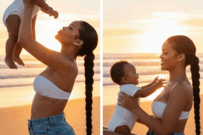 Golden Hour Bliss: Rihanna’s Sunset Moment with Daughter Rocki Irish Radiates Joy
