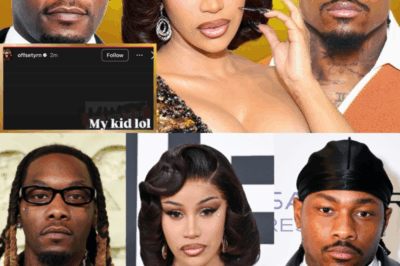 Offset’s Baby Troll Backfires: Rapper Denies “My Kid Lol” Post as Fake Amid Cardi B’s Tearful Harassment Plea – Stefon Diggs Stays Silent in Storm