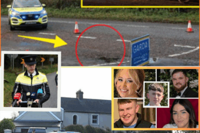Gibstown Tragedy: “Explosion-Like Crash” on L3168 Kills Five Young Friends in Volkswagen Golf – Gardaí Probe “Unusual Damage” and “Strange Marks” as Families Mourn Amid Mounting Questions