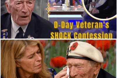 Tears in the Studio: Elderly D-Day Veteran’s Raw Confession Leaves Viewers Sobbing Across Britain 😢🇬🇧
