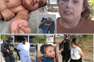 😢 Find Him! Please, God, Find My Baby! 💔 A Mother’s Scream Echoes Across California After 7-Month-Old Is Snatched From Her Arms in Broad Daylight 🚨👶 But Behind the Bruises and Broken Voice… Was a Secret No One Saw Coming 😨🚔