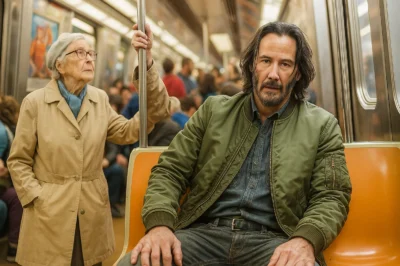 When Keanu Reeves Chose the Subway Over Stardom and Won the Internet’s Heart Again