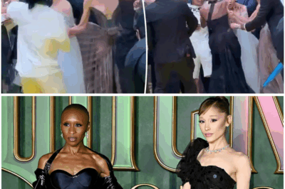 2️⃣ 🚨🔥 “Wicked” Turns Wild: Fan Attacks Ariana Grande, Cynthia Erivo Steps In Like a Real-Life Elphaba and Floors Him!