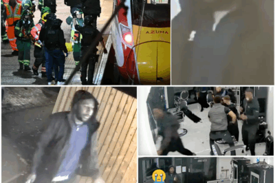 📹 Shocking CCTV: Man From UK Train Att@ck Seen Bursting Into Barbershop With Kn/i/fe Still in Hand