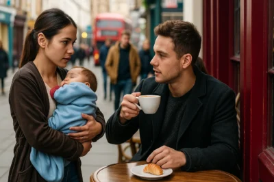 ‘Can I Have Your Leftovers?’ — The Simple Question That Gave a Billionaire a New Family and a Reason to Live Again ❤️👶