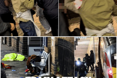 ‘Covered in Bl.00d, But Still Holding Her Hand’ — Huntingdon’s Hero Dad Fights for Life After Protecting 9-Year-Old From Knife Attacker 😭🚆