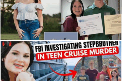 😱 Cruise Tragedy: 18-Year-Old Cheerleader Found Hidden Under Bed — Stepmother’s Son Questioned as FBI Probes Family Breakdown 😢🔍