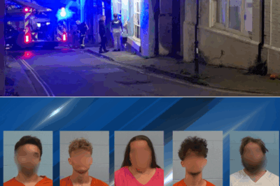 🚨💀 BLAZE ‘MURDER’ SHOCK: Five Teen Suspects Held After Man Dies in House Inferno — Detectives Uncover Sinister New Clues 🔥😱