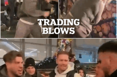 🎄 Chaos Under the Christmas Lights: Manchester’s Christmas Market Descends Into Brutal Fight—Children Left Crying in the Snow 😱👊