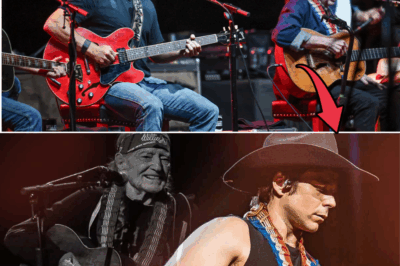 In a Candlelit Texas Chapel, Lukas Nelson Picked Up His Father’s Guitar—And Played the Song That Made an Entire Room Believe Willie Was Still There.