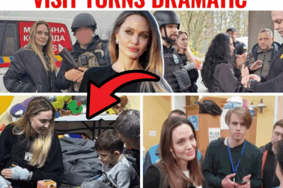 Chaos on the Checkpoint: Angelina Jolie’s Frontline Odyssey Disrupted by Ukraine’s Draft Dragnet
