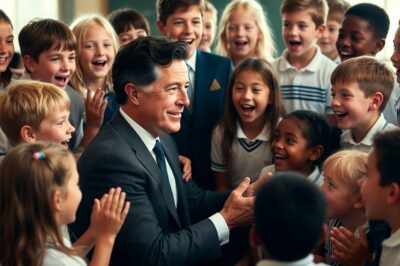 Stephen Colbert’s Massive Mystery Donation to New Jersey Fund for Disabled and Orphaned Kids Revealed: A Quiet Act of Generosity from the Late Show Host