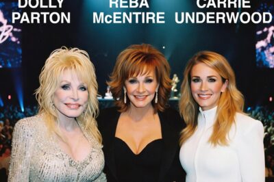 Three Country Icons Unite: Dolly Parton, Reba McEntire and Carrie Underwood Set to Launch World Tour in 2026