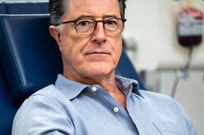 Anonymous Hospital Letter Reveals Stephen Colbert’s Secret Lifeline: 100 Blood Donations to Kids Fighting Cancer
