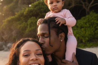 Rihanna & A$AP Rocky Enjoy Rare Sunset Outing with Daughter – Sons Stay with Grandma for the Night
