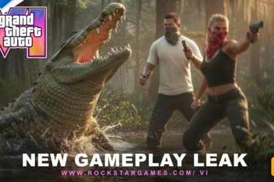 GTA 6 Shocking Gameplay LEAK of Grass River Mission & Legendary Alligator Hunt
