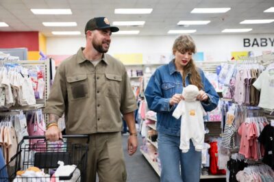 Tiny Kicks & Gridiron Dreams: Taylor Swift & Travis Kelce’s Secret Nursery Hunt Sparks Whispers of a Fairytale Bundle of Joy!!