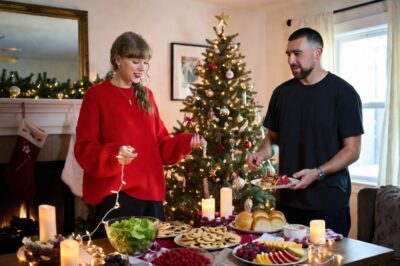 Hidden Hearts in Holiday Glow: Taylor Swift & Travis Kelce’s Cozy Nest Reveals a Tiny Secret – Is a Little Swift-Kelce on the Horizon?