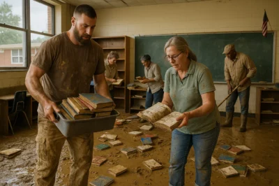 From Flood-Ravaged Pages to Fresh Starts: Travis Kelce’s $12M Miracle Rescues 200 Kids’ Dreams in a Drowned Town!