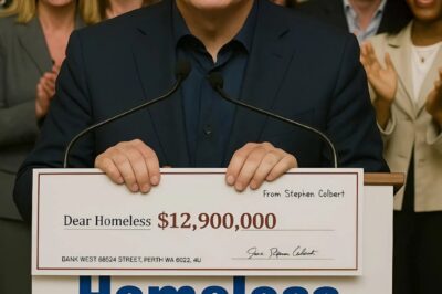 Stephen Colbert Donates Entire Year’s Salary to Fight Homelessness in the U.S., Calling It the Most Important Act of His Life