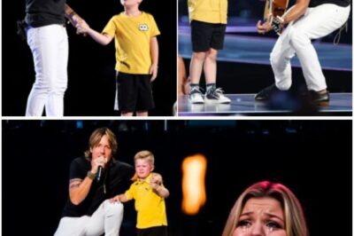8-Year-Old Remy Blackstock Steals the Spotlight: Heartwarming Duet with Keith Urban Leaves Kelly Clarkson in Tears at Nashville Concert