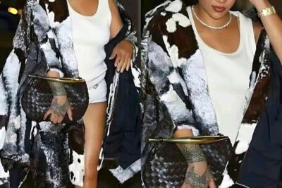 Rihanna’s Effortless Iconic Street Style Steals the Show: Vintage Fur Coat, Minimal Layers, and a Raw Emotional Glimpse That’s Got Fans Obsessed