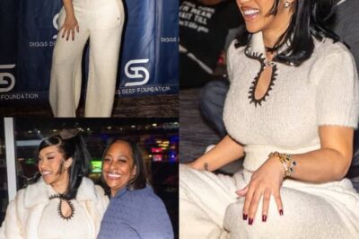 Cardi B Shares Heartwarming Moments With Stefon Diggs’ Mom at Diggs Foundation’s “Wellness Wonderland” in Boston